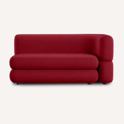 Диван прямой Brera-5 Velour Cherry