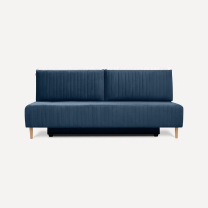 Диван прямой Лачи Velvet Navy Blue
