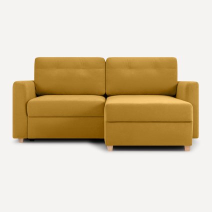 Диван угловой Бруквиль Velvet Yellow