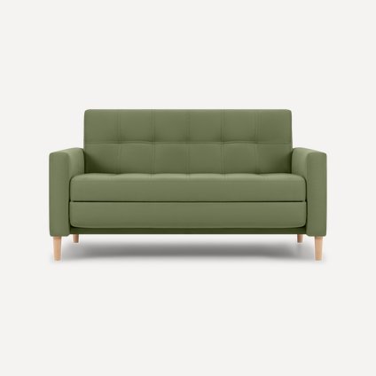 Диван прямой Нумо-Мини 140 Велюр Оливковый