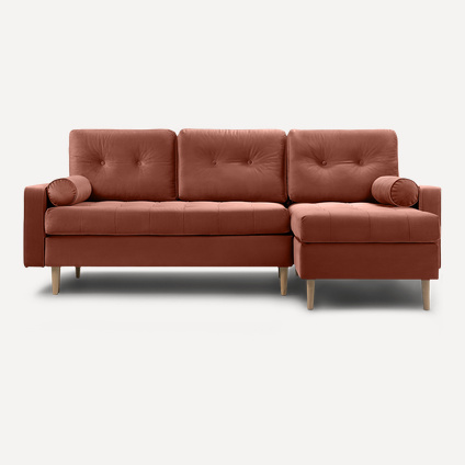 Диван угловой Ситено Time Salmon