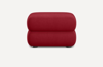 Пуф Brera-16 Velour Cherry