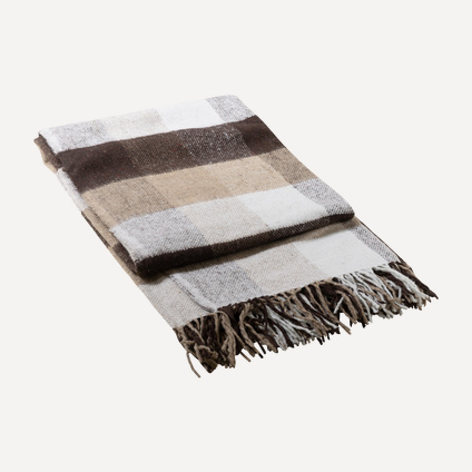 Плед Шотландия Brown