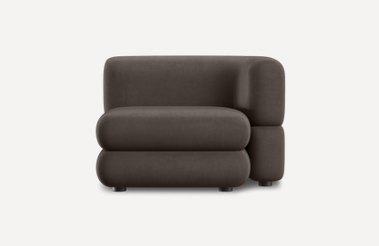 Кресло Brera-10 Velour Stone