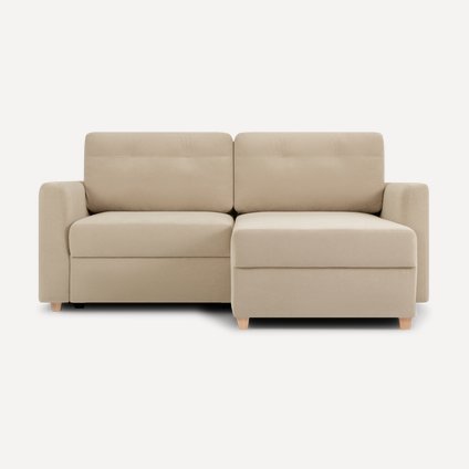 Диван угловой Бруквиль Velvet Beige