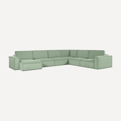 Диван модульный Этен 4 Vertical Mint