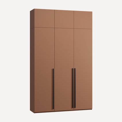 Распашной шкаф Кимбол 3.1-170x280 Терракотовый