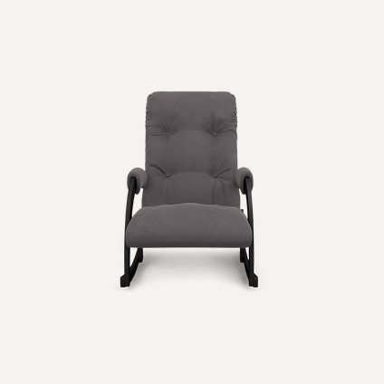 Кресло-качалка Прага Velvet Grafit