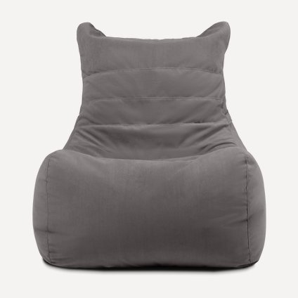 Кресло-мешок Бельвер Velvet Grey