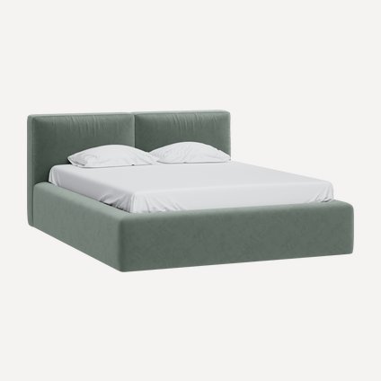 Кровать Фостер 180 Velvet Olive