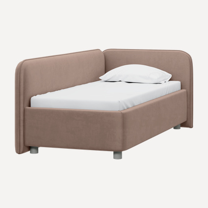 Кровать Кейла 120 Barhat Latte