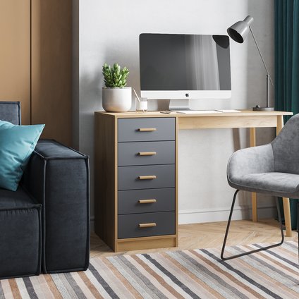 Модульный кабинет Нордик 3 Черный