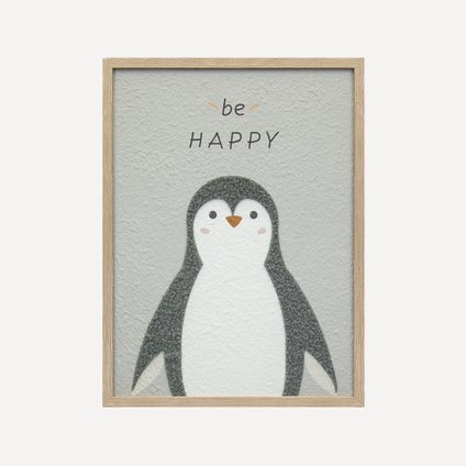 Постер детский Кидди Be Happy