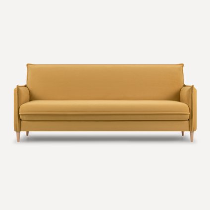 Диван прямой Дара Velvet Yellow