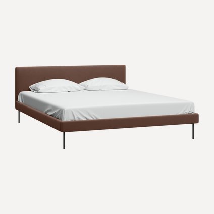 Кровать Амьен 180 Barhat Cinnamon