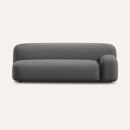 Диван прямой Риббл-3 Bucle Grafit