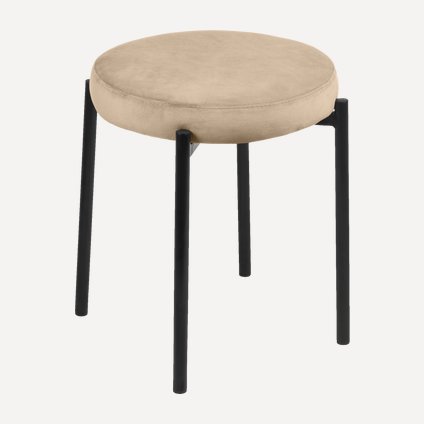 Табурет Рон Velvet Beige
