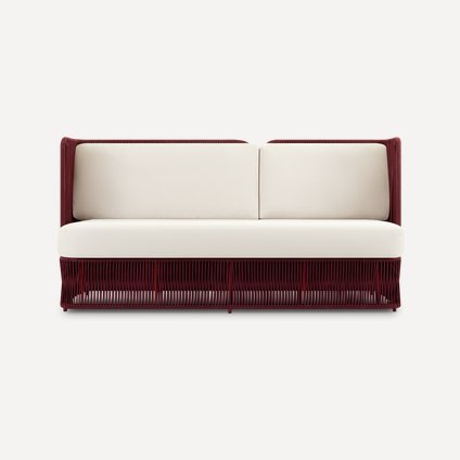 Диван прямой Ланоси-1 Textile Bordo