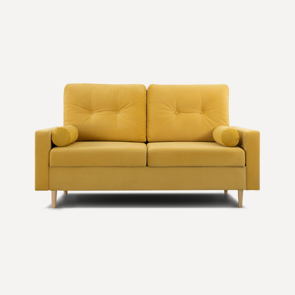 Диван прямой Динс Мини Velvet Yellow