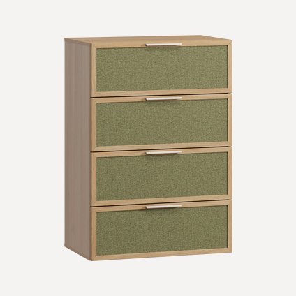 Комод Флавир 70x102 Рогожка Оливковый