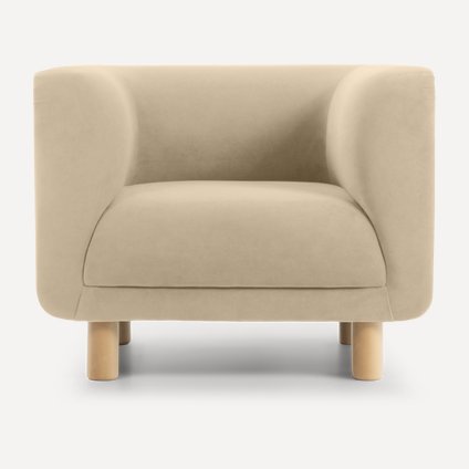 Кресло Венето Velvet Beige