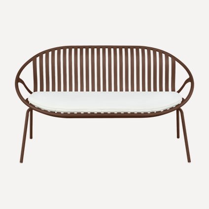 Диван садовый Филлис Рогожка Коричневый