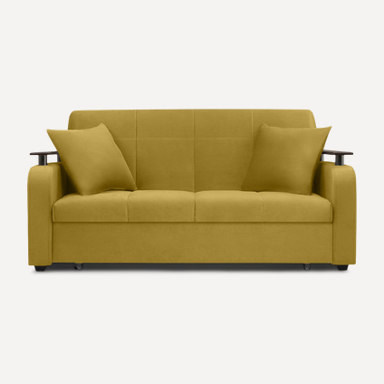 Диван прямой Остин 160 Velvet Yellow
