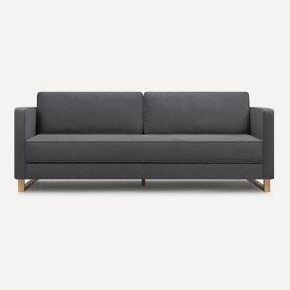 Диван прямой Данста Velvet Grafit