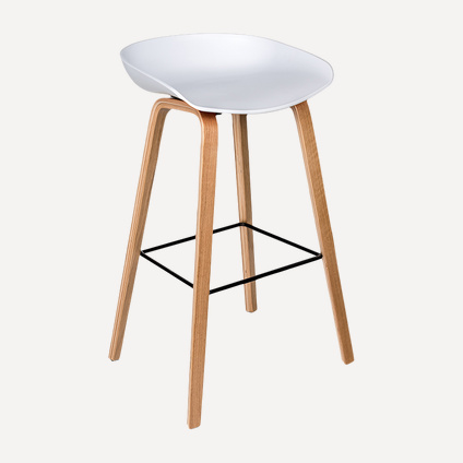 Стул барный Либра White