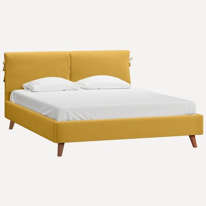 Кровать Ситено 140 Barhat Gold уценка