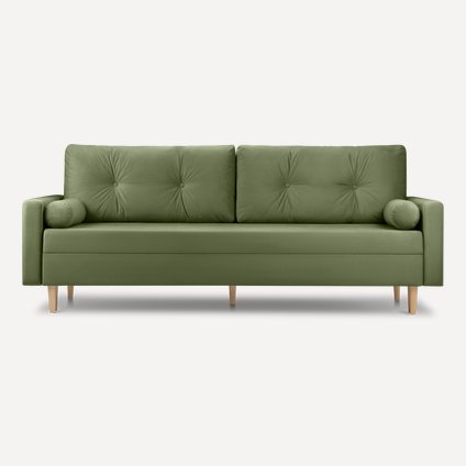 Диван прямой Нумо Velvet Olive