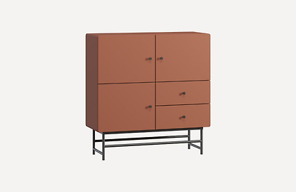 Тумба Шелби-2 Terracotta распродажа