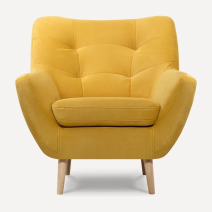 Кресло Витио Velvet Yellow