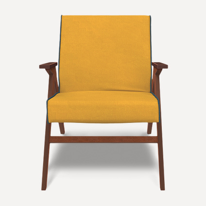 Кресло Сейди Velvet Yellow