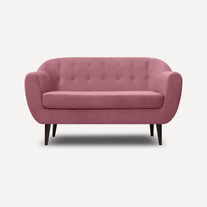 Диван прямой Роттердам Time Pink