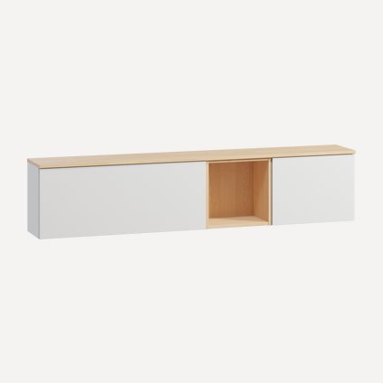 Полка Элвуд-2 White Plywood