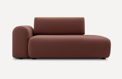 Диван прямой Маиль-2НРП Textile Marsala
