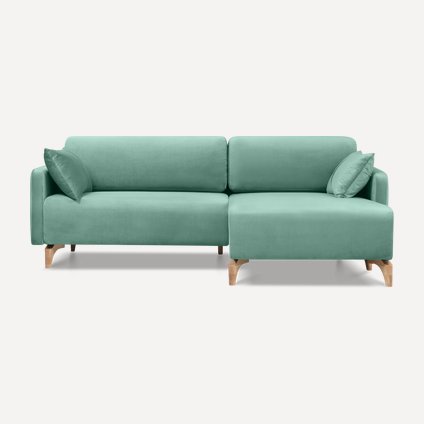 Диван угловой Льери Barhat Mint