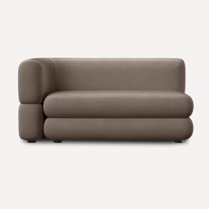 Диван прямой Brera-6 Velour Latte