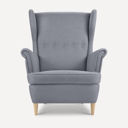 Кресло Дженкс Textile Silver