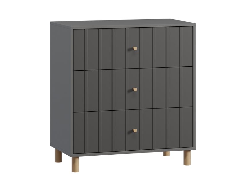 Комод Моррис 83x90 Графитовый