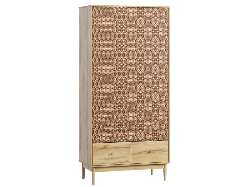 Распашной шкаф Тайрон 2-95x200 Богема ​