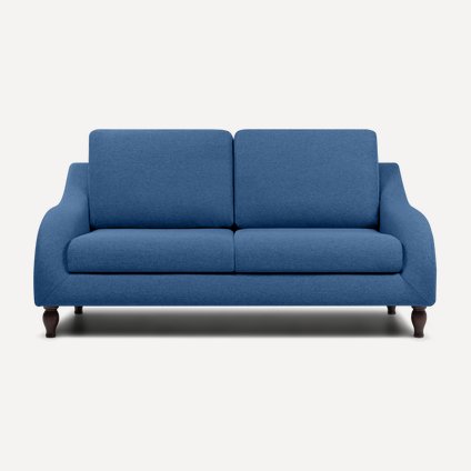 Диван прямой Флори Textile Navy Blue