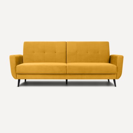 Диван прямой Лекстон Velvet Yellow