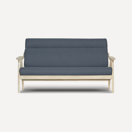 Диван прямой Котн Textile Navy Blue