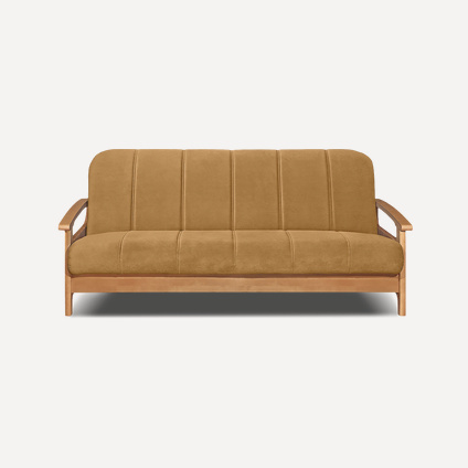 Диван прямой Кантри Velvet Mustard