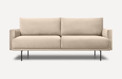 Диван прямой Мисл Barhat Beige