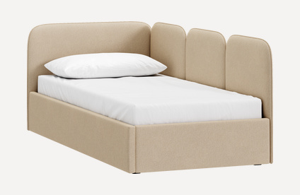 Детская кровать Имми 90 Textile Beige