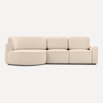 Диван угловой Шера Velvet Light