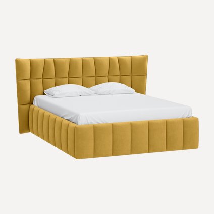Кровать Даймант-Floor 160 Barhat Gold